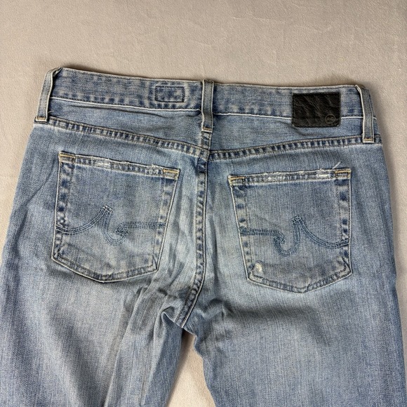 AG Adriano Goldschmied The Nolan Ankle Jeans 26R Relaxed Slim Ankle Distressed - Picture 3 of 12